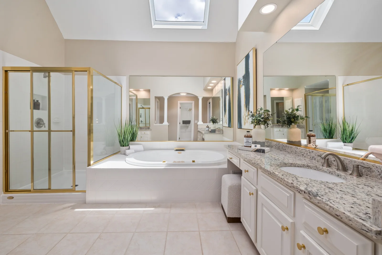 Bright bathroom after deep cleaning and move-out detailing by Pro Shine Elite